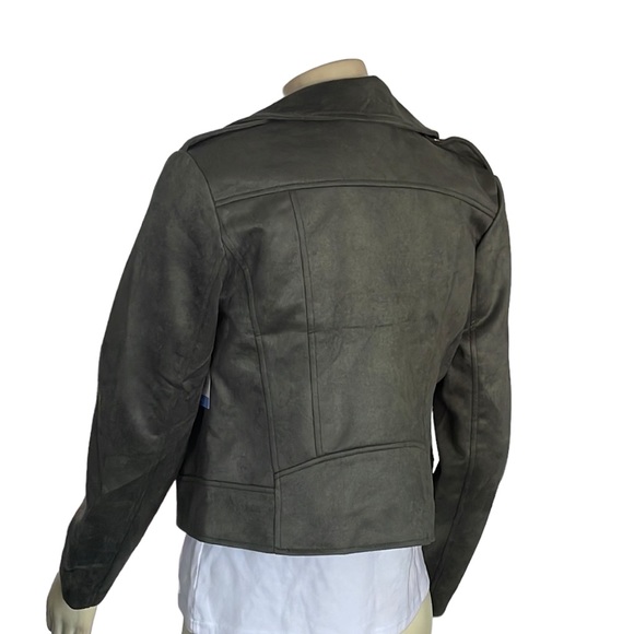 BB DAKOTA X STEVE MADDEN - Faux Suede Moto Jacket - Picture 7 of 8